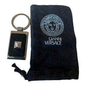 Versace Silver Medusa Keyring #3107